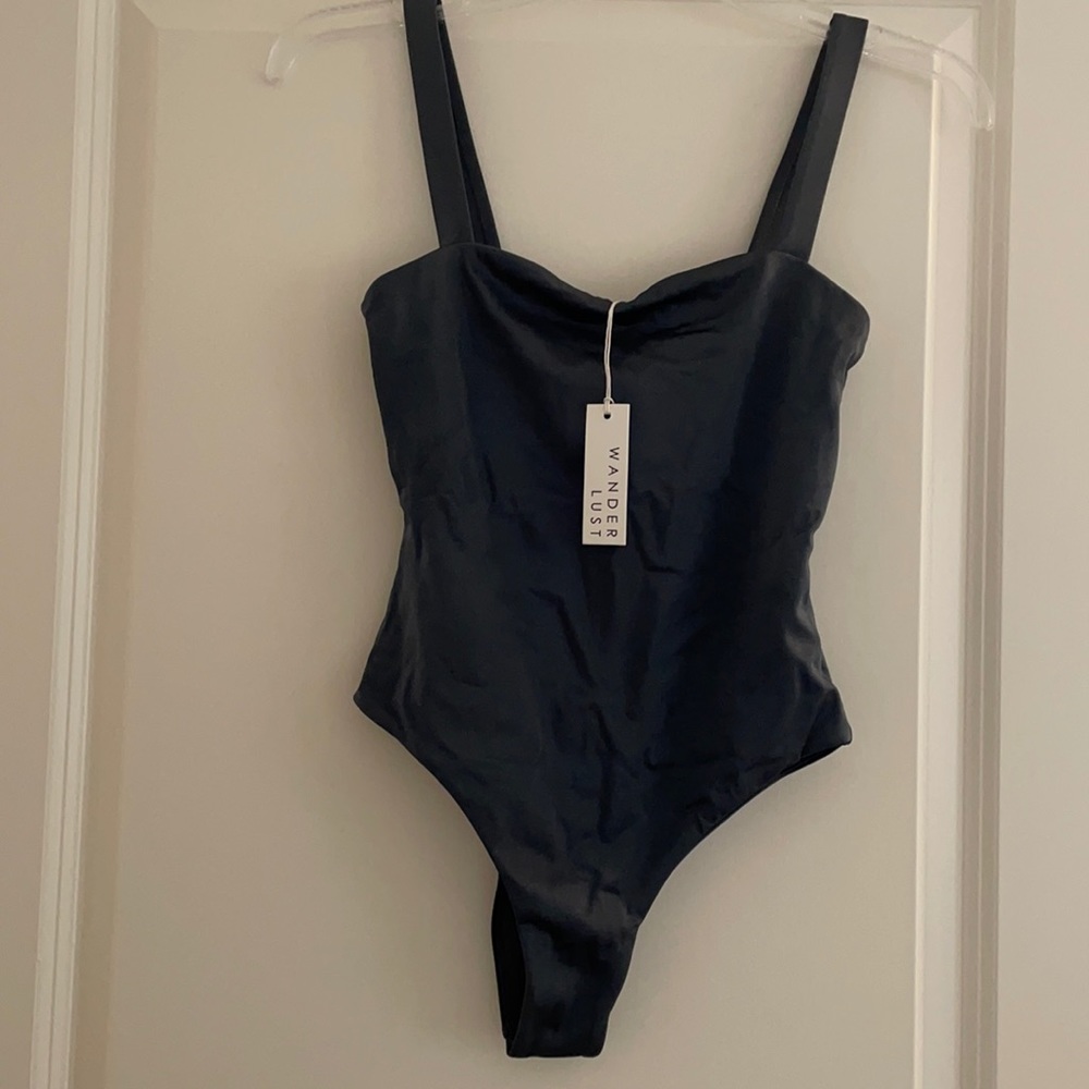 Wanderlust one-piece swim